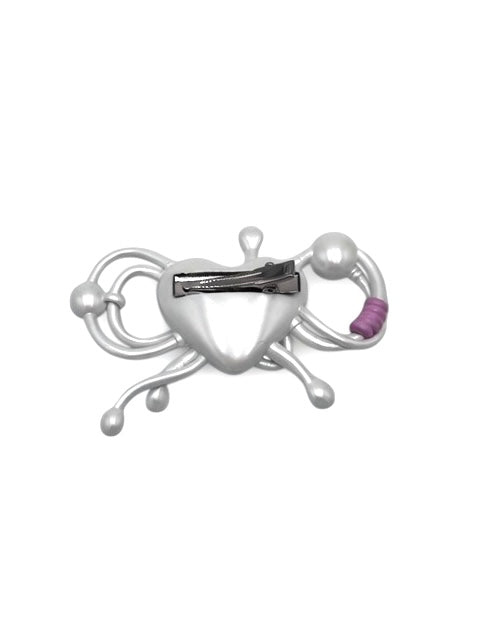 Hairclip [white pearl]